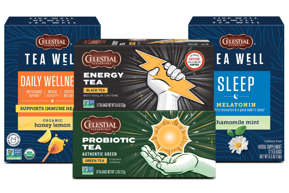 Hain Celestial Seasonings functional teas