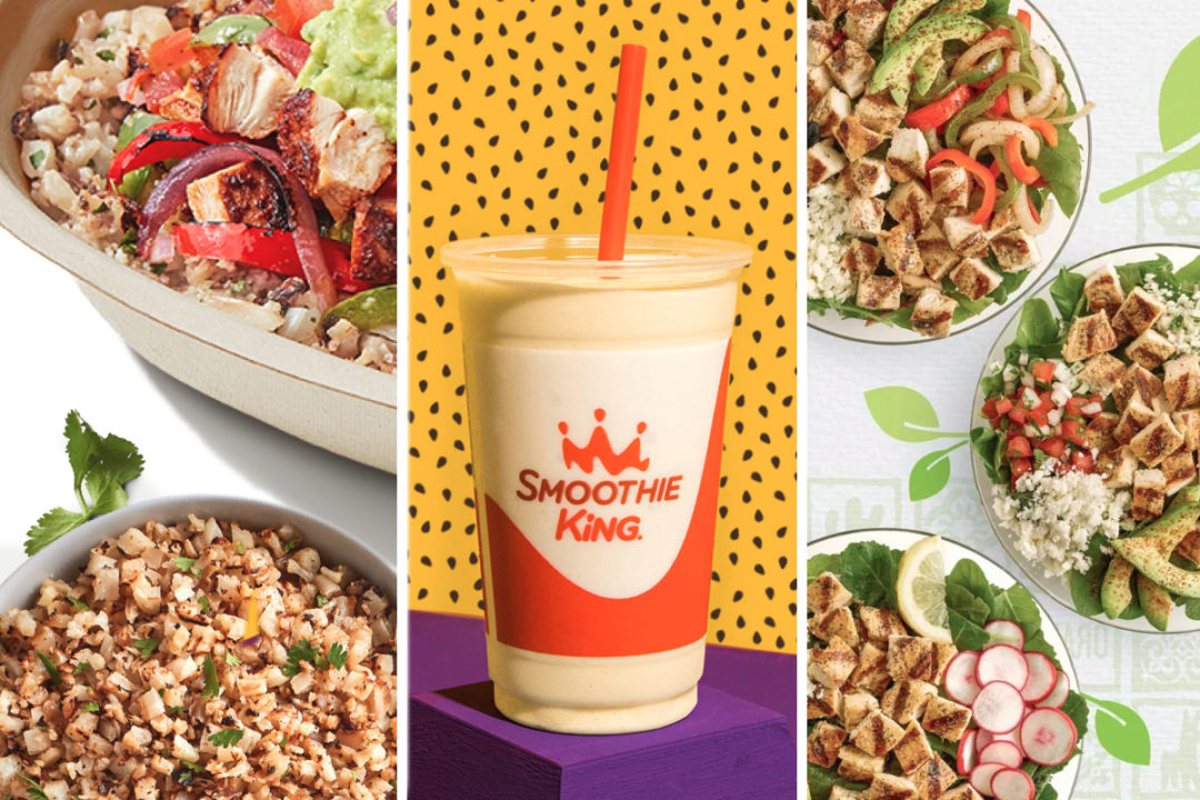 New healthy menu items from Chipotle, Smoothie King and El Pollo Loco