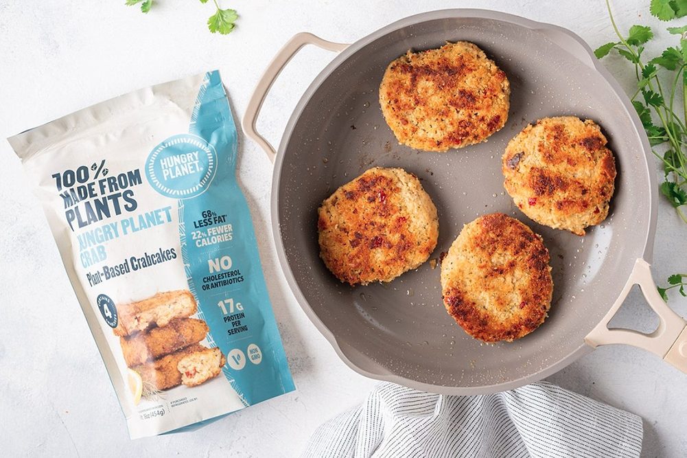 Hungry Planet plant-based crab cakes