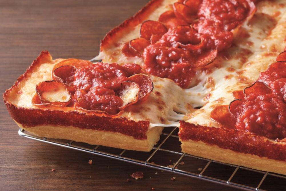 Pizza Hut Detroit-Style Pizza