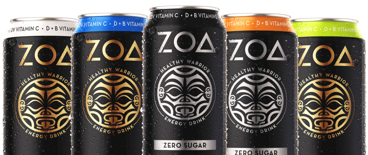 ZOA energy drinks