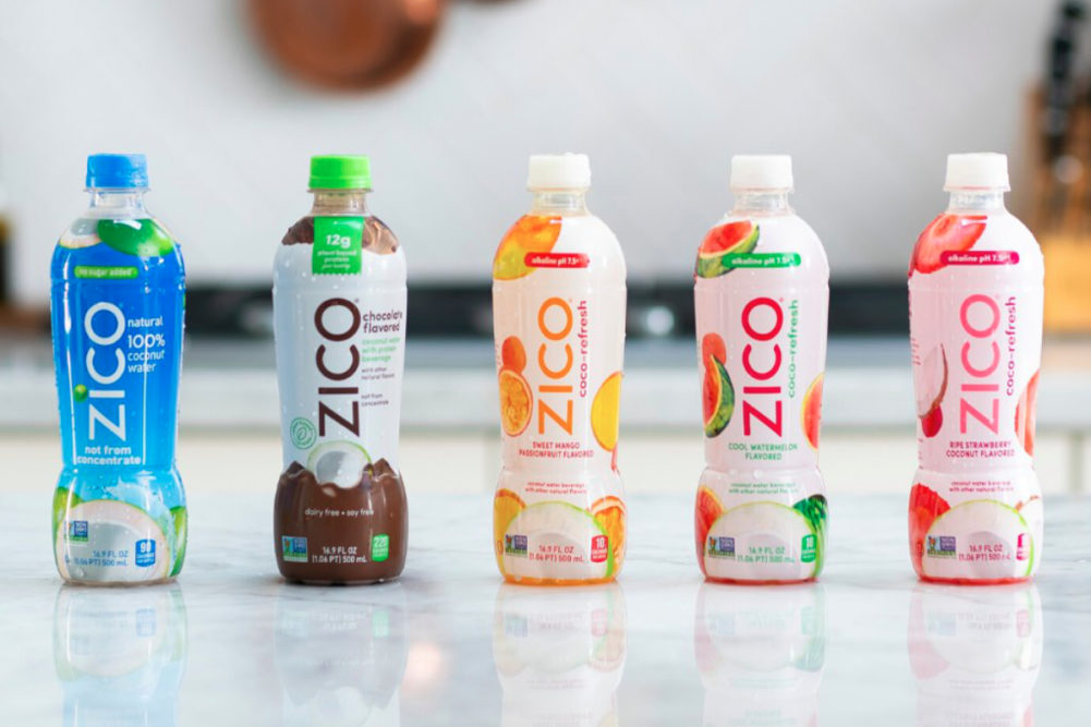 Zico coconut water beverages