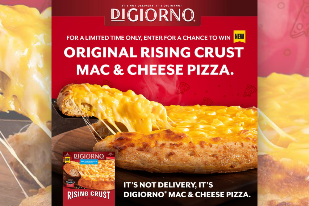 DiGiorno Mac and Cheese Pizza from Nestle