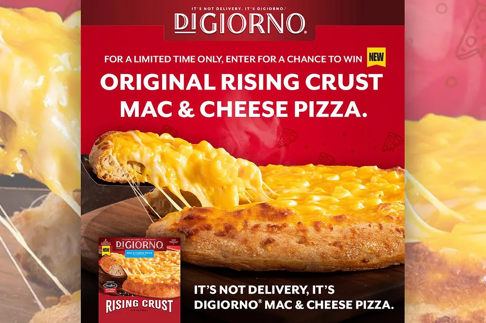 DiGiorno Mac and Cheese Pizza from Nestle