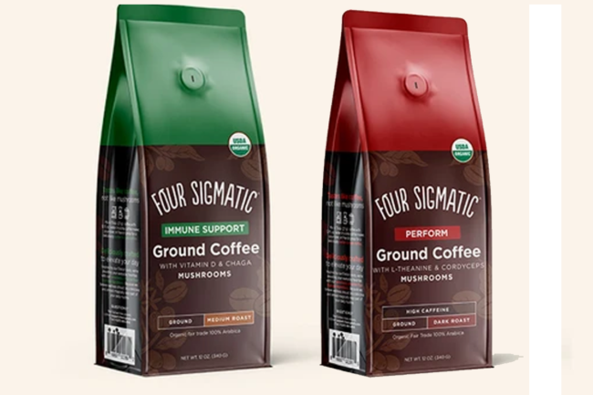 Four Sigmatic coffees