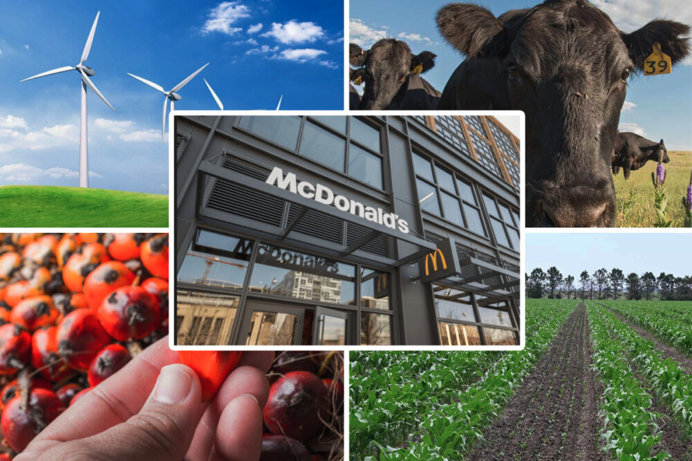 McDonald's headquarters and sustainability efforts