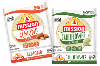 Almond Cauliflower Tortillas from Mission Foods