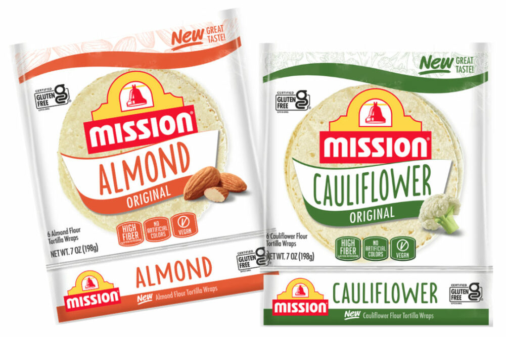 Almond Cauliflower Tortillas from Mission Foods