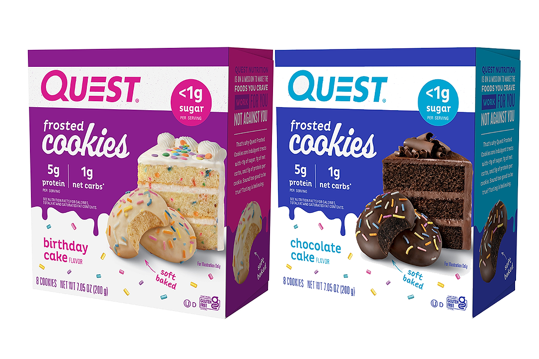Quest adds frosted cookie to snack line 20211011 Food Business News