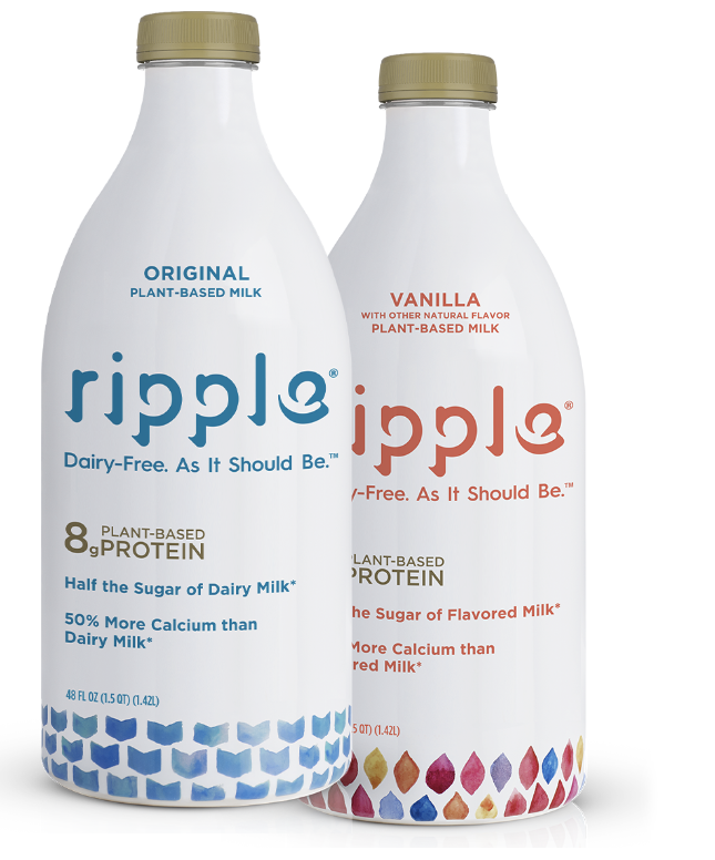 Ripple Foods Dairy Free Milk Alternatives