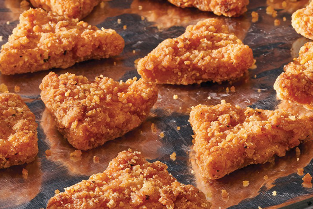 Frozen chicken bites from Tyson Foods