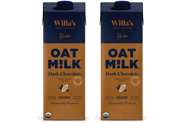 Willa’s Raaka Dark Chocolate Oat Milk