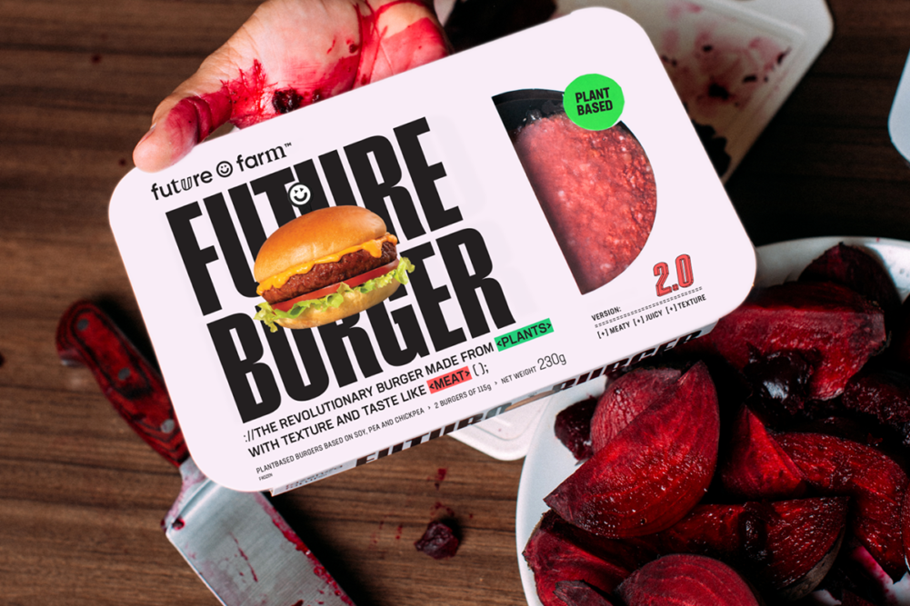 Plant-based Future Burger from Future Farm
