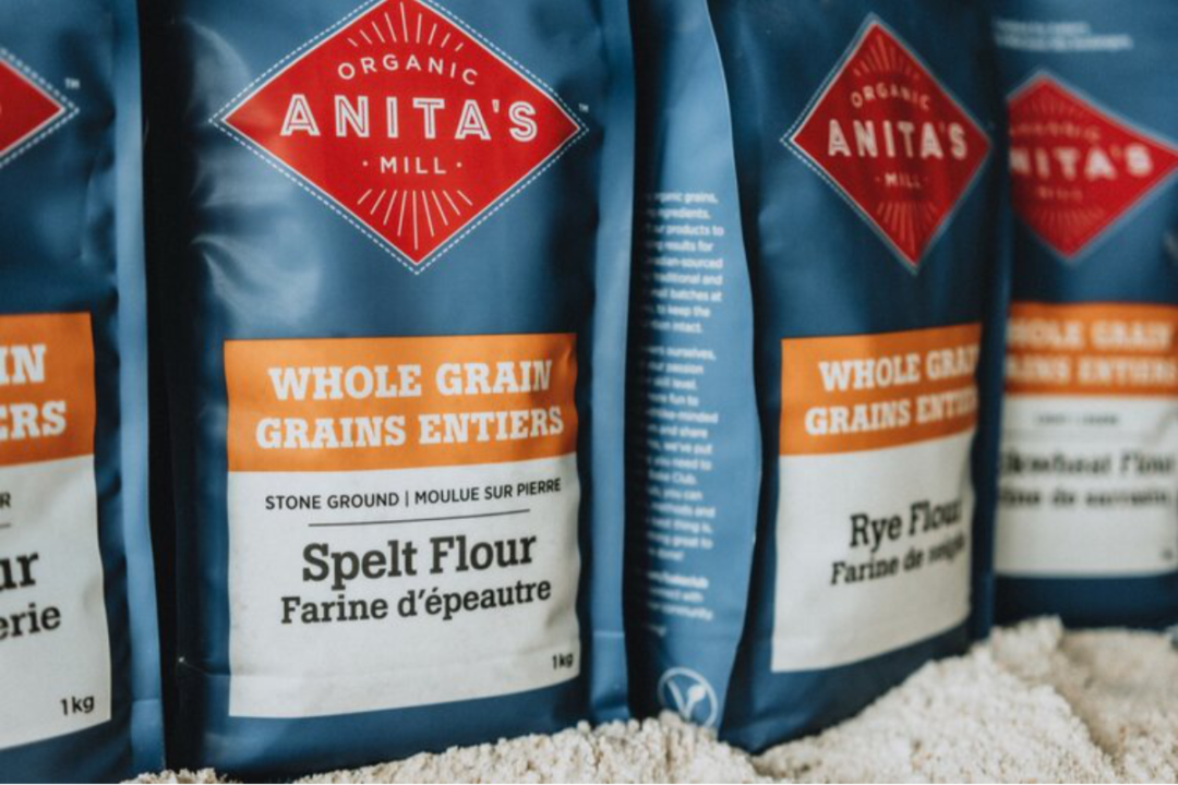 Spelt flour from Anita's Organic Mill