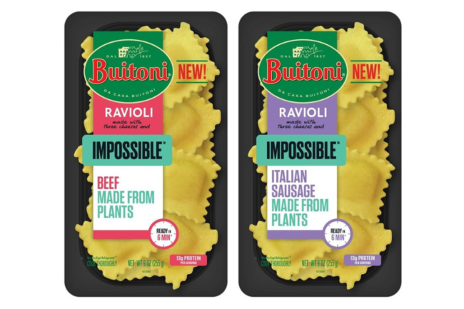 Buitoni plant-based Impossible Ravioli
