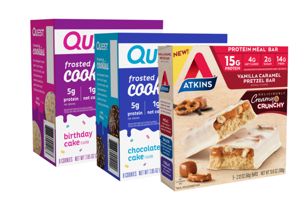 New Quest and Atkins products from Simply Good Foods Co.