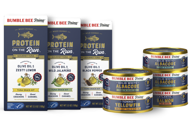 Bumble Bee Prime premium seafood products