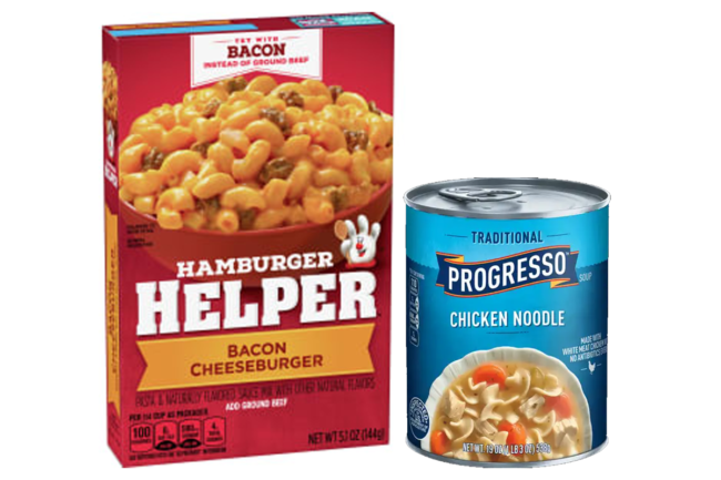 Helper and Progresso products