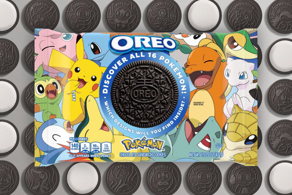 Pokemon-themed Oreos from Mondelez International