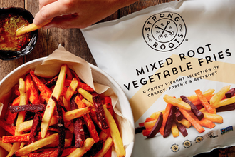 Frozen vegetable fries from Strong Roots