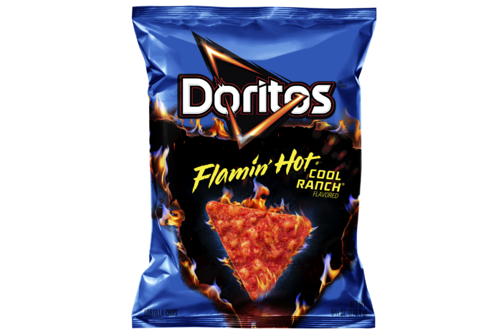  Doritos Flamin’ Hot Cool Ranch flavored tortilla chips