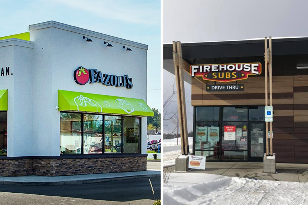 Fazoli's and Firehouse Subs restaurants