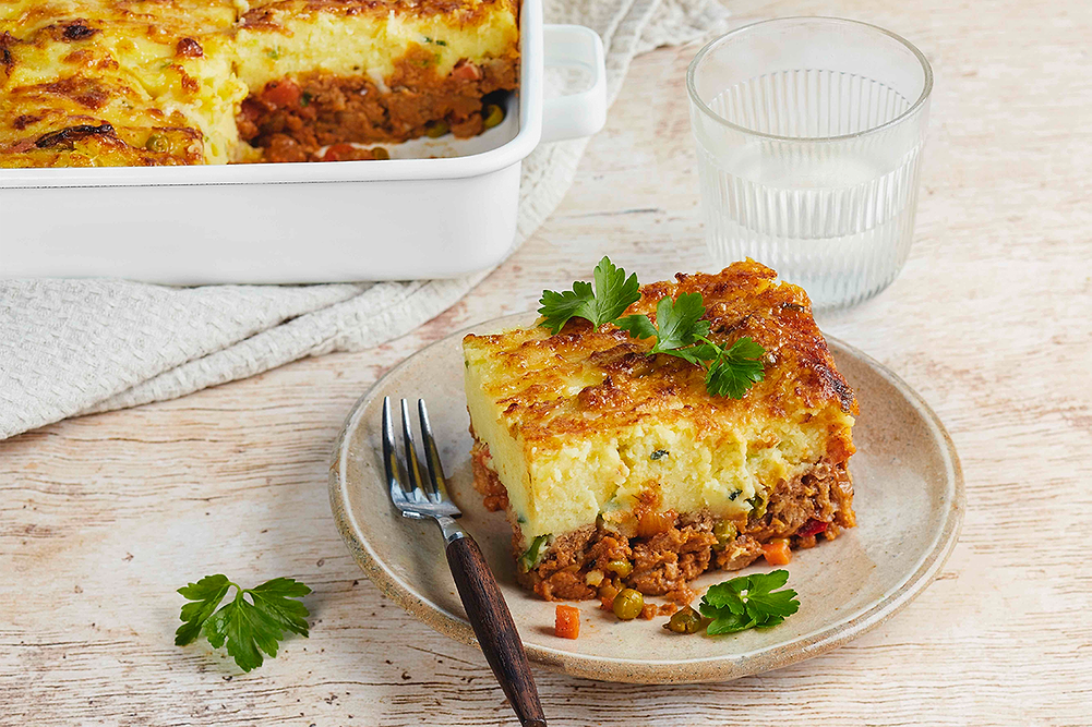 Plant-based shepherd's pie