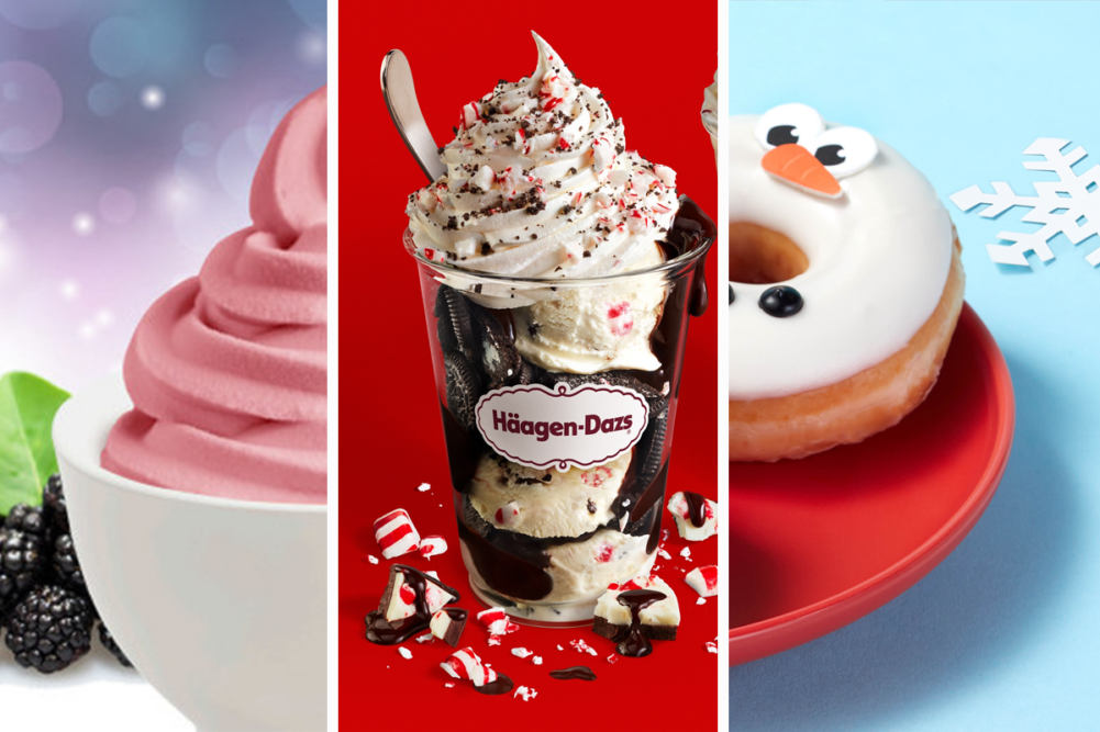 New items from Yogurtland, Haagen-Dazs, Krispy Kreme