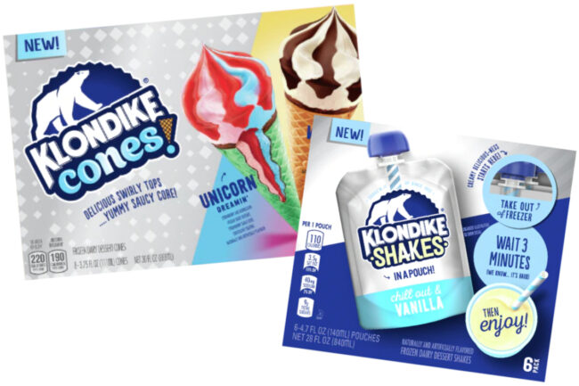 Klondike Cones and Klondike Shakes