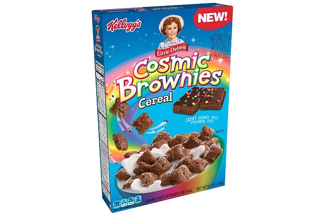 Kellogg's Little Debbie Cosmic Brownies cereal