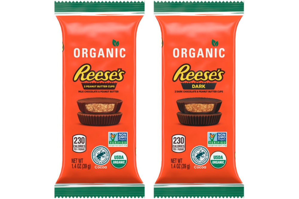 Organic Reese's peanut butter cups