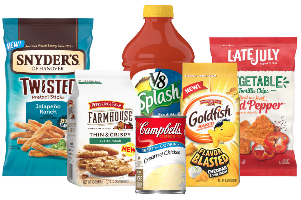 Campbell Soup new and classic products