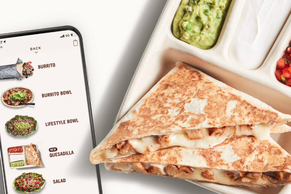 Chipotle Hand-Crafted Quesadilla