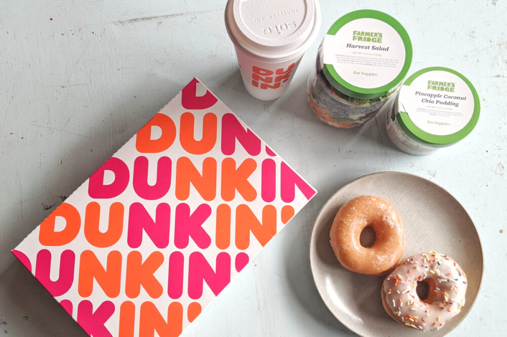 Dunkin' partnership with Farmer's Fridge