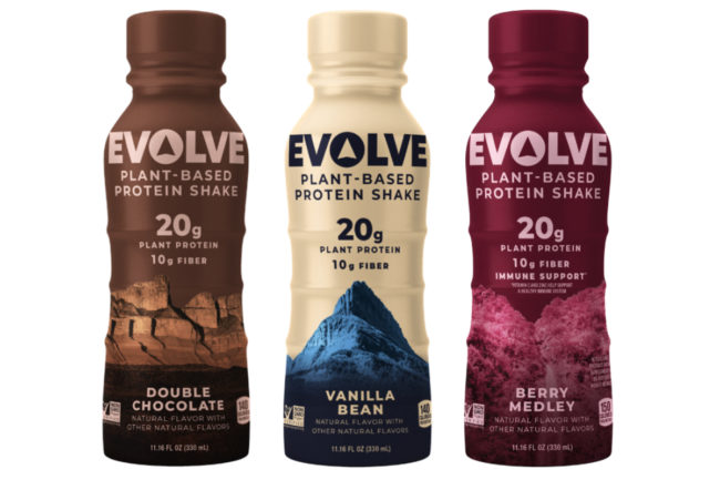 Evolve ready-to-drink protein shakes