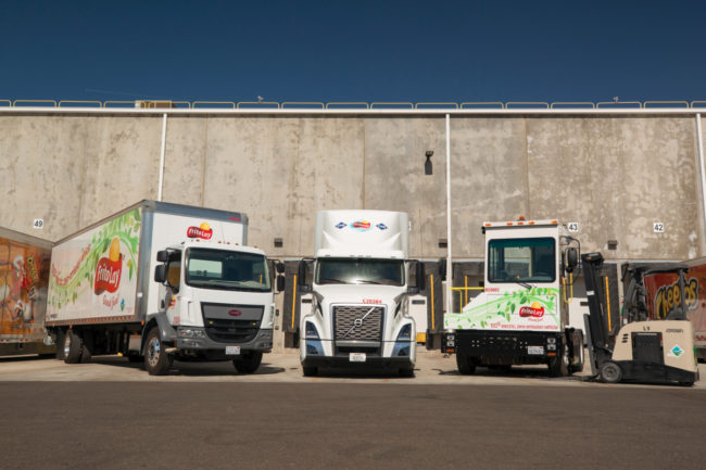 Frito-Lay sustainable truck fleet