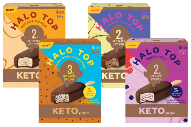 Halo Top Keto Pops