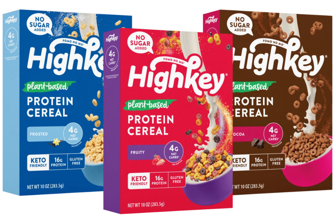 HighKey Plant-Based Protein Cereal