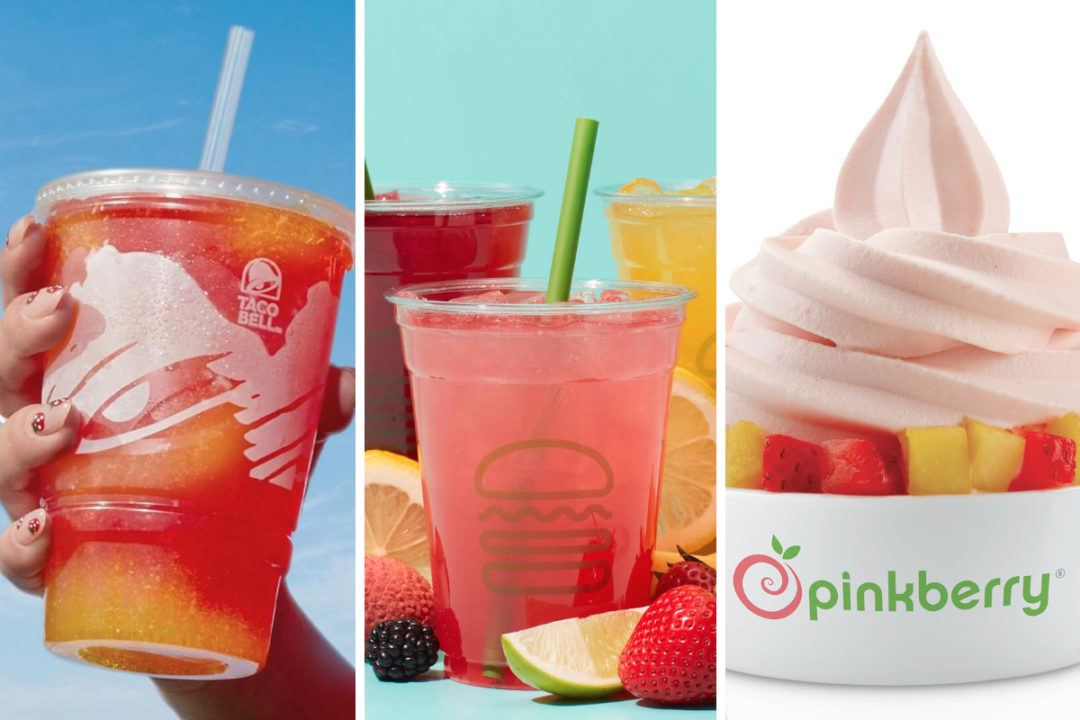 New menu items from Taco Bell, Shake Shack, Pinkberry