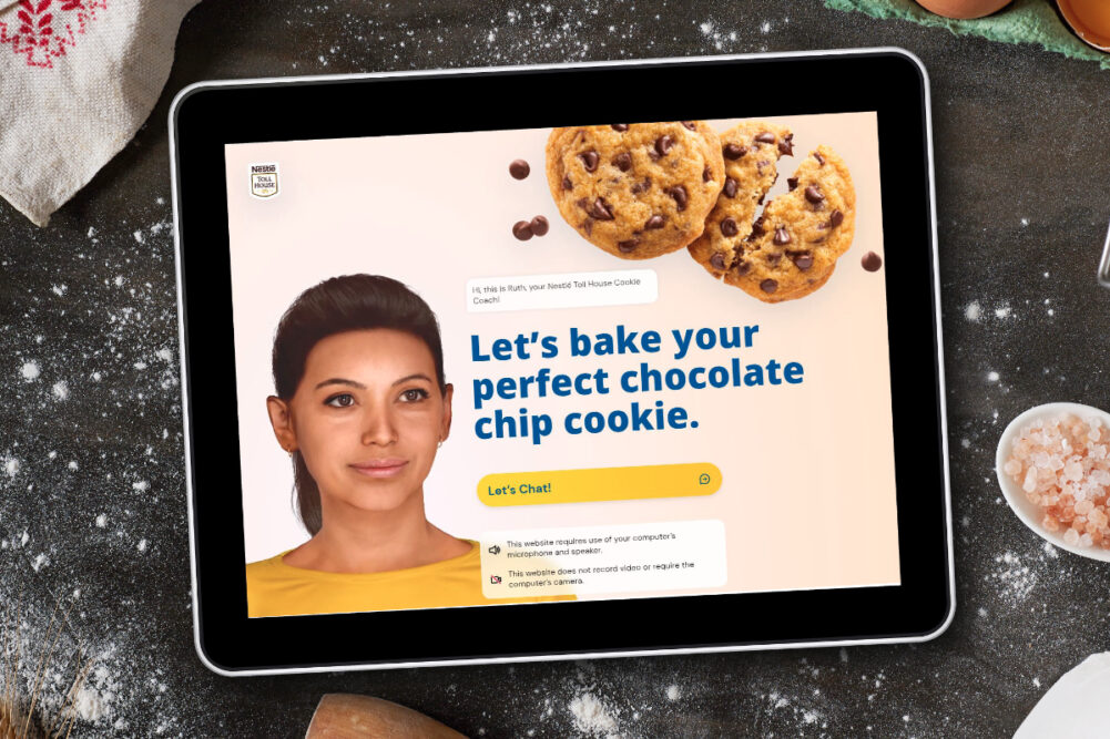 Nestle Ruth AI cookie coach