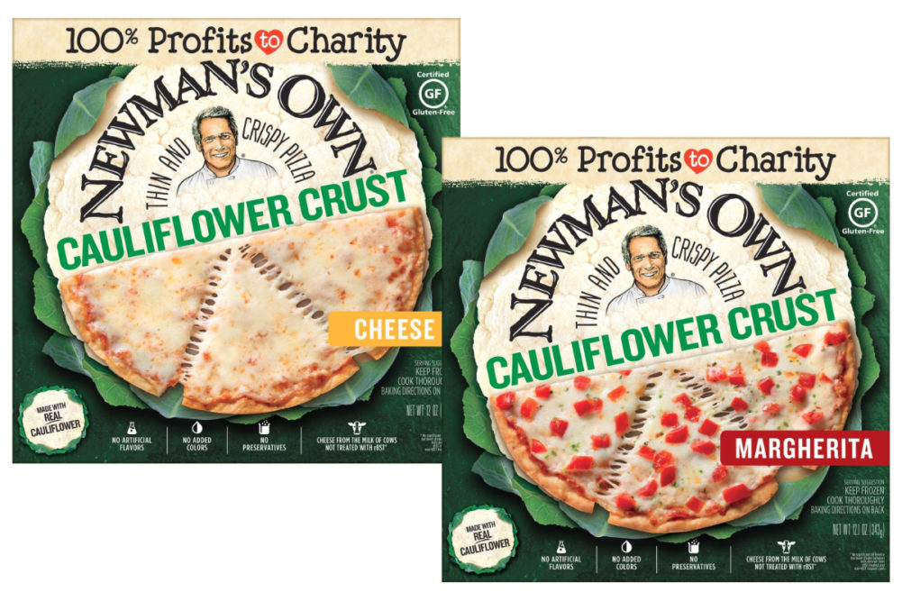 Newman's Own Cauliflower Crust Thin and Crispy Pizzas