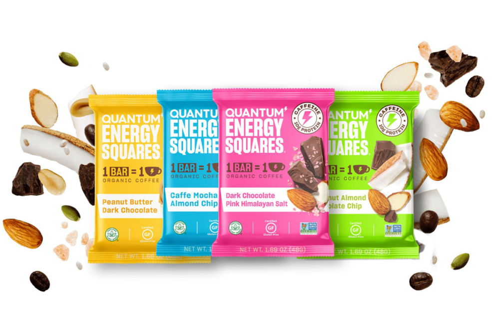 Quantum Energy Squares' energy bars