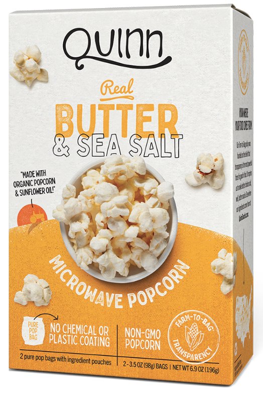Quinn Snacks popcorn