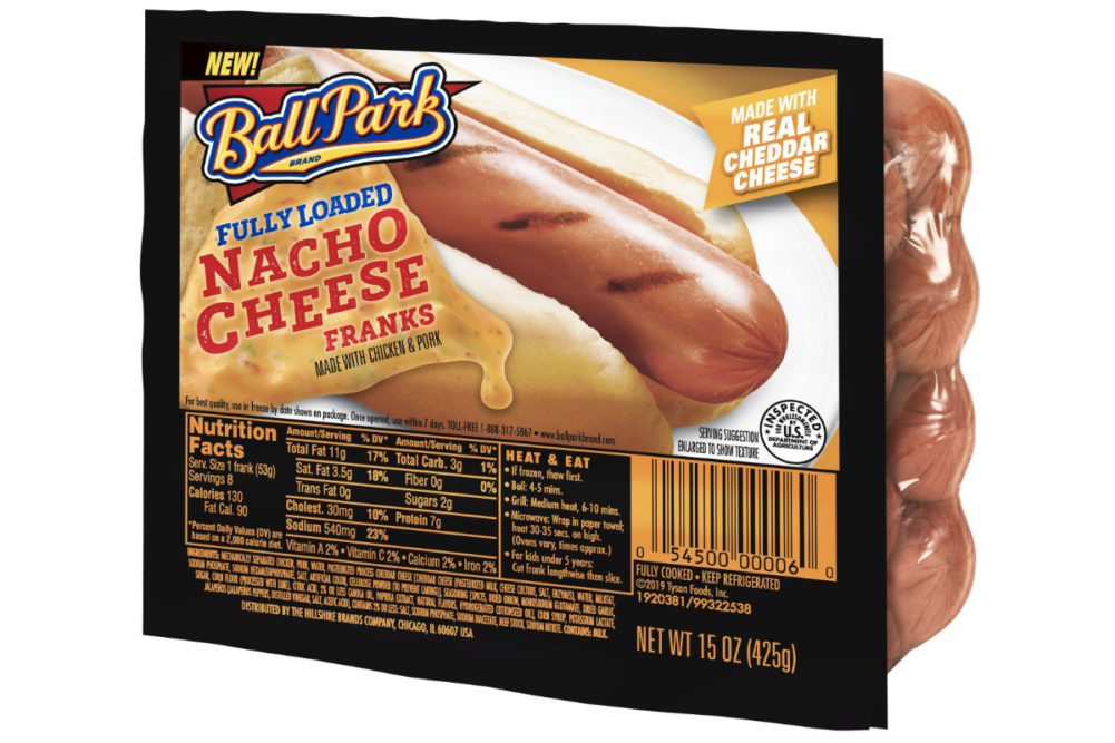 Ball Park Fully Loaded Nacho Cheese Franks