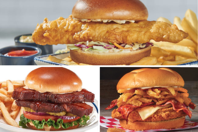 New menu items from Red Lobster, IHOP, Checkers and Rally’s