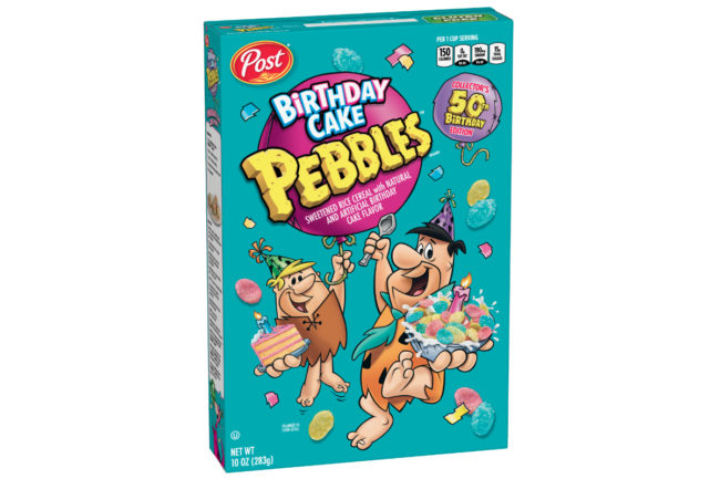 Birthday Cake Pebbles cereal