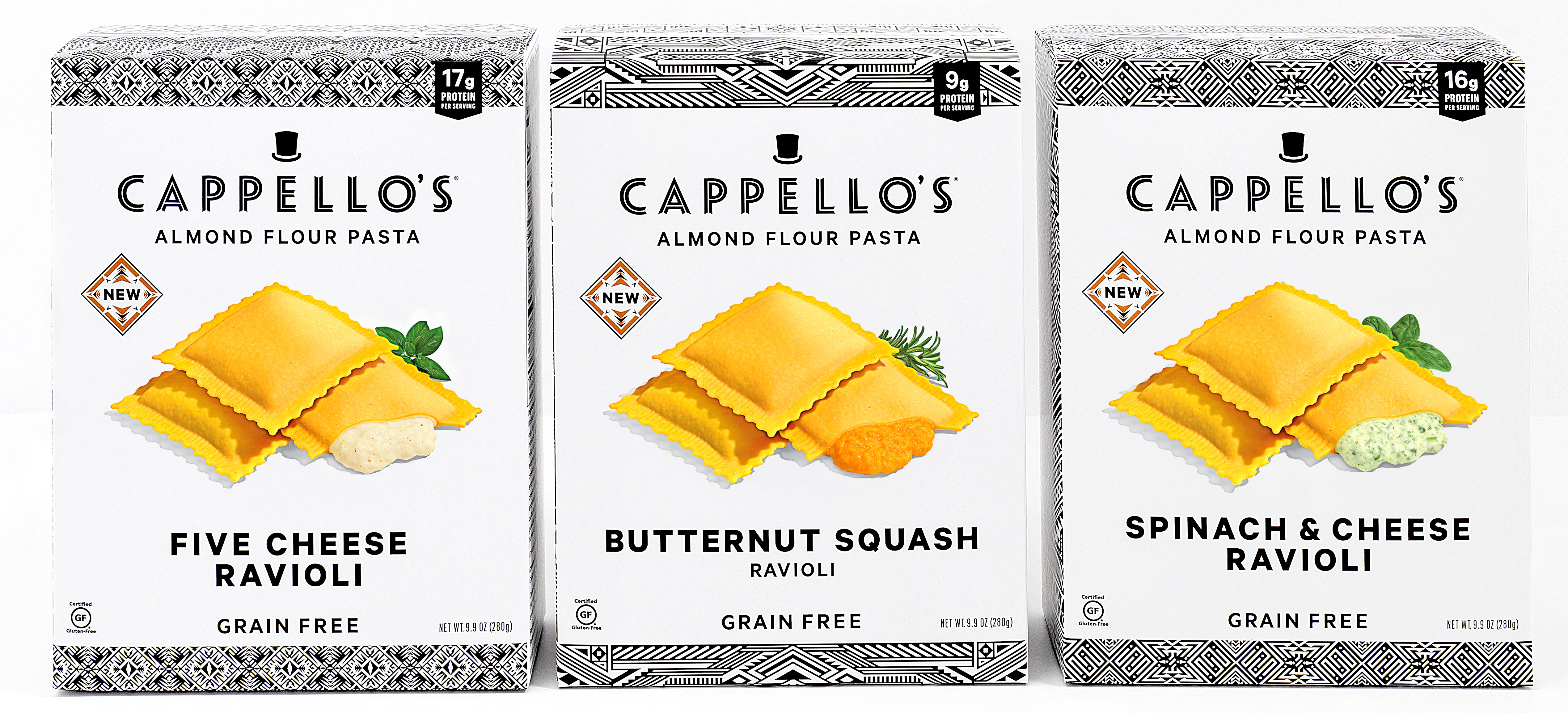 Grain-free ravioli from Cappello's