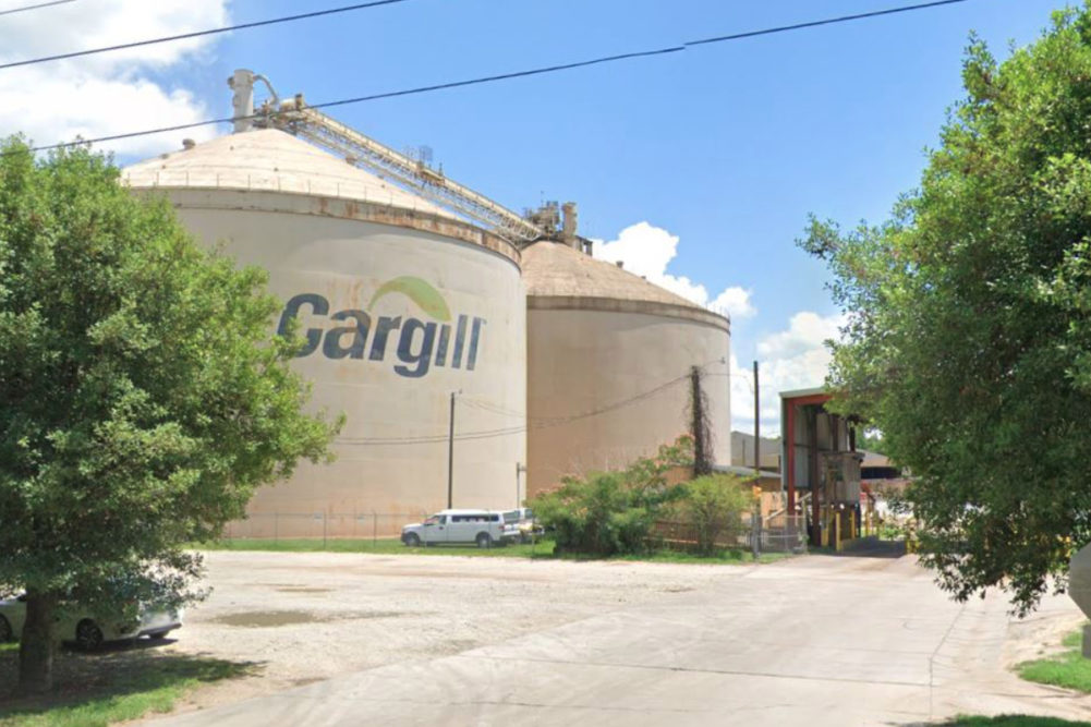 Cargill soybean processing plant in Fayetteville, NC