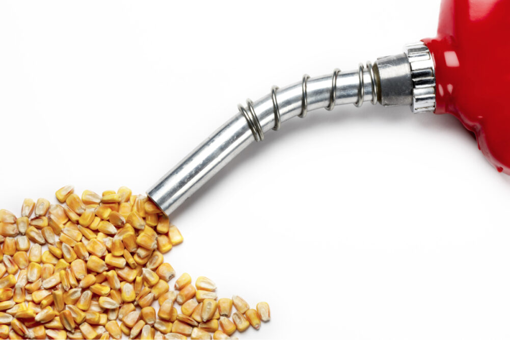 Corn ethanol pump