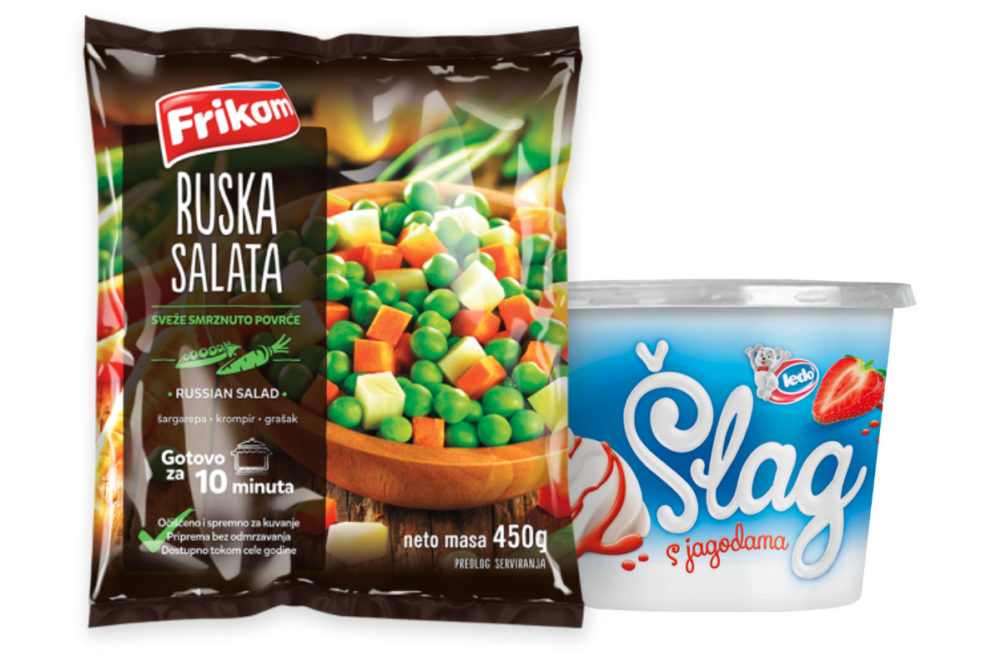Fortenova Frozen Food Business Group Ledo and Frikom products